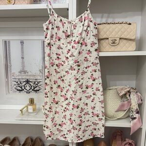 Spiritual Gangster Floral Spaghetti Strap Dress